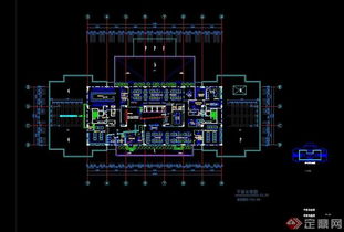 精品辦公空間 某公司辦公室施工圖與效果圖全覽及廣告設計解析